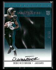 2017 Panini Preferred Silhouettes Dede Westbrook Rookie On Card  Auto /99