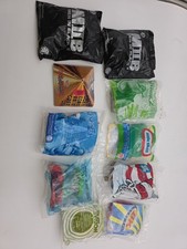 Lot of 10 Vintage Burger King Kids Meal Toys, Yugioh, Shrek, Rugrats, Robots