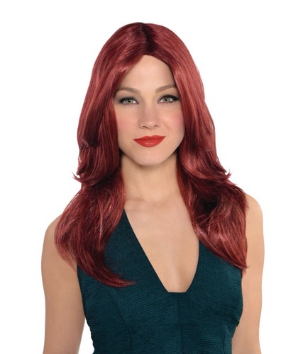 Long Blowout Redhead Wig Jessica Rabbit Cosplay Kawaii Harajuku - Picture 2 of 2