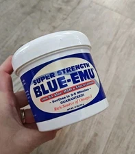 Blue Emu Original Super Strength Muscle Joint Topical Cream 12 Oz 1989 80s VTG