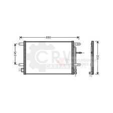 Condensateur Seat EXEO