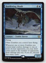 Hordewing Skaab #15 Commander: Innistrad: Midnight Hunt Rare