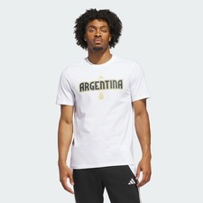 adidas men World Cup 26 Argentina Home Graphic Tee