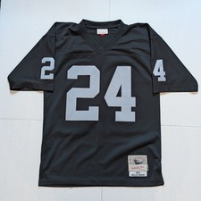 Oakland Raiders Willie Brown Mitchell & Ness Legacy Jersey. Medium, Used. NFL