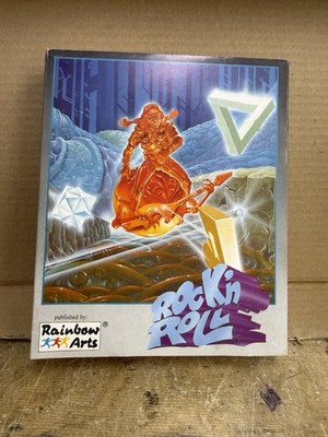 Rock´n Roll (Rainbow Arts) Commodore 64 (Disk, Manual, Box ) works 8-bit