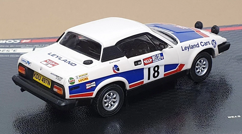 Corgi 1/43 Scale VA10501 - Triumph TR7 #18 Welsh Rally 1976 Culcheth/Syer - Image 2 of 4