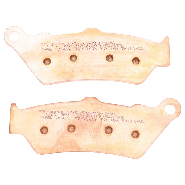 BremsbeläGe Vorne FüR Bmw F650 F800 F700 R1200 Ducati Aprilia Triumph Yamaha Ebc-image