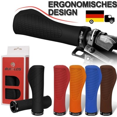BUCKLOS MTB Fahrrad Griffe Lock-on Ergonomisch Lenkergriffe 22.2mm Anti-Rutsch