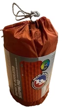 NEW! Big Agnes Rapide SL Wide Regular Insulated Sleeping Pad 25" X 72" Orange
