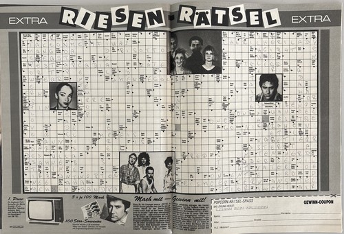 Popcorn 1/1986 - Madonna Scorpions Modern Talking NENA Sylvester Stallone WHAM - Afbeelding 18 van 22
