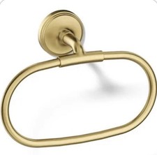 KOHLER Paces Wall Mounted Towel Ring - Brushed Brass