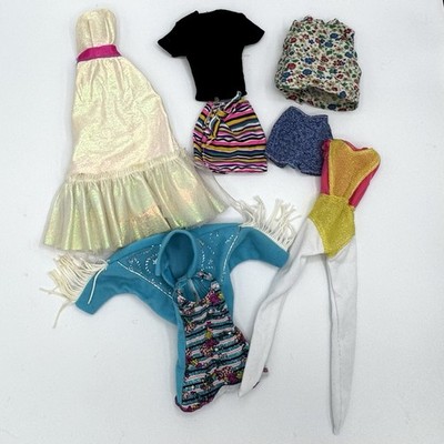 Vintage Barbie Clothes Lot of 5 Outfits from the 90s/80s - Mixed Brands/Years