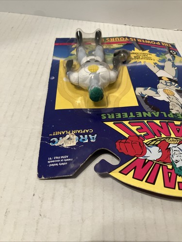 Vintage 1991 Tiger Toys Arctic Captain Planet Action Figure Sealed New -Read- - Picture 6 of 14