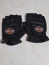 Harley Davidson, Vintage Men  s Gloves Fingerless XXXL