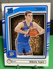 2024-25 Panini Donruss Rated Rookie Nikola Topic #208 Rookie RC OKC Thunder