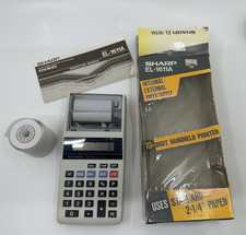 Vintage Sharp Elsi Mate EL-1611A Portable Pri...