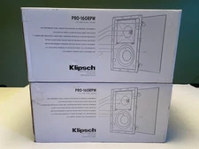 Brand New Klipsch PRO-160RPW In-Wall Speaker X 2 units for sale
