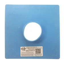 QUICKFLASH E-3/0-B-A-1-3/8" ELECTRICAL 3/0 BOX FLASHING PANEL, ROUND HOLE