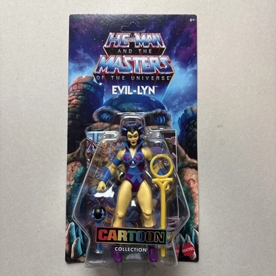 MATTEL Master of the Universe Actionfigur Evil-Lyn OVP Cartoon Collection