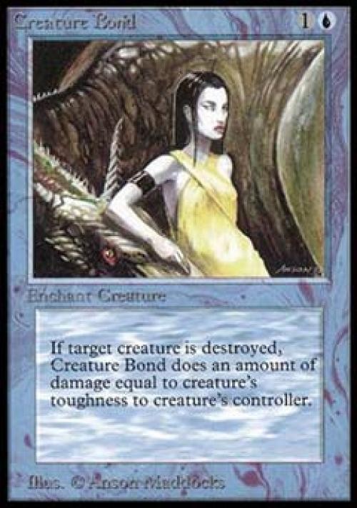 Creature Bond - Light Play MTG Beta