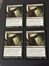 Demonic Rising X4 Avacyn Restored Ex Condition See Pics Front Back