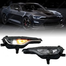 Led Headlight For 2019-2024 Chevrolet Chevy Camaro Ss Rs Head Lamp Right Or Left