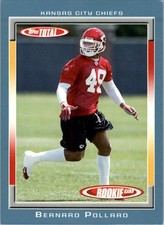 2006 Topps Total Blue #527 Bernard Pollard - FB
