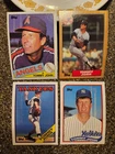 1985-1989 Topps 4 Card Tommy John Lot! No Dups!