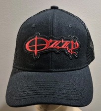 Ozzy Osbourne Hat Snapback Curved Bill Black Ball Cap Ozzy Hat