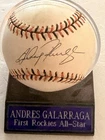 Andrés Galarraga Autographed Signed 1993 All Star Game ASG Baseball Rockies