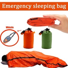 Outdoor Emergency Thermal Waterproof Sleeping Bag Camping Survival Bivvy Sack UK