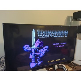 Iron Sword Wizards and Warriors II Cartridge Only NES 1989 Authentic