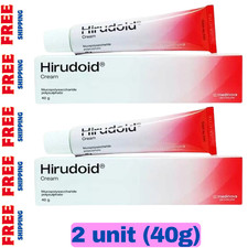 HIRUDOID CREAM FOR SCAR, BRUISES, VARICOSE VEIN ANTI INFLAMMATION BURN 40g x 2
