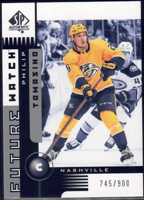 2021-22 Upper Deck SP Authentic #01FW-PT Philip Tomasino Retro Future Watch /900