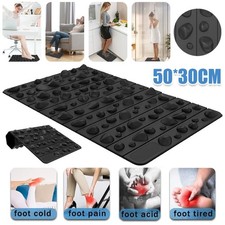 Foot Massage Acupressure Mat Finger Pressure Board Health Walk Yoga Pad 50*30cm