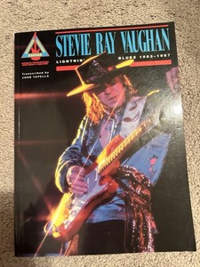 Stevie Ray Vaughan Lightnin' Blues 1983-1987 Guitar Tab Sheet Music Song Book