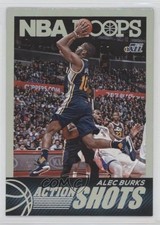 2016-17 Panini NBA Hoops Action Shots Alec Burks #9 9cr