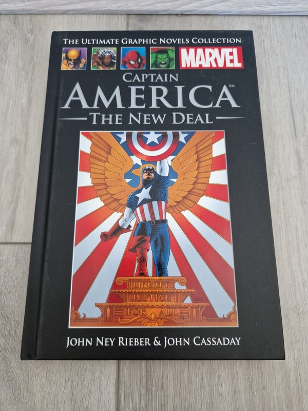 Marvel Ultimate Graphic Novel Issue: 14 'Captain America The New Deal' Hardback