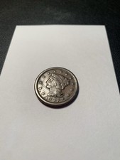 1847 Large Cent - Choice Great detalis full liberty