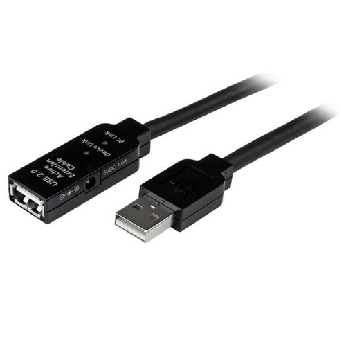 StarTech.com 10m USB2.0 - USB2.0 USB cable USB A Black