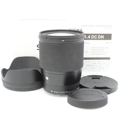 Sigma 16mm F1.4 DC DN Contemporary Canon EF-M Excellent APS-C Wide Prime...