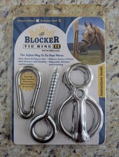 THE ORIGINAL BLOCKER TIE RING II WITH MAG-LOC STAINLESS STEEL - BRAND NEW