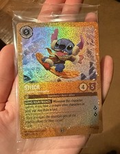 Disney Lorcana Stitch Carefree Snowboarder Promo 42/P3 Promo Foil SEALED