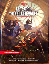 Keys from the Golden Vault (Dungeons and Dragons Adventure Book) - New