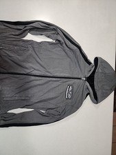 Harley-Davidson Men's Medium Gray Zip Up Hoodie Long Sleeve