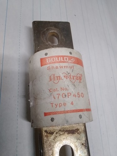 Fusible Gould Shawmut A25X50, Type 4, Form 101, 50A, 250V AC - Occasion, Fonctionnel