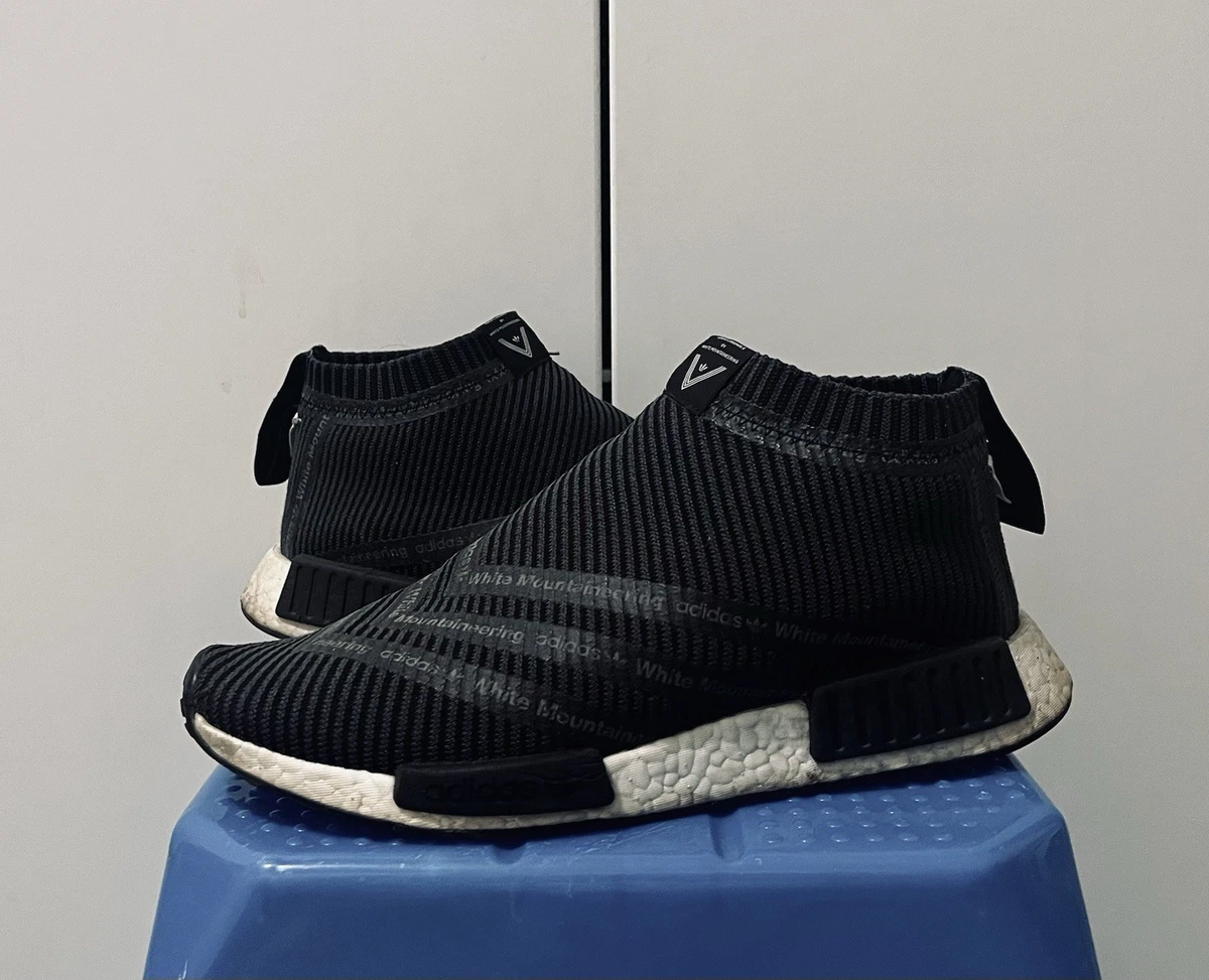 adidas White Mountaineering x NMD_CS1 Black White for Sale
