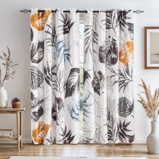 Blackout Curtains 52Wx95L, Room 52"W x 95"L Pack of 2 Grey - Maples