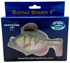 NEW Jerry Rago Thunderhawk Burner Bream Burner Bream 4 inch, 2 oz | Yellow Perch