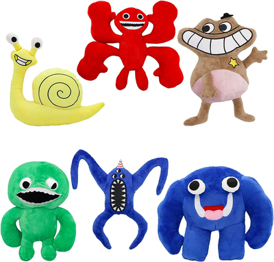 6PCS Garden of Banban Plush,10 Inches Garden of Ban Ban Jumbo Josh Plushies  Toys